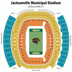 EverBank Field Seating Chart