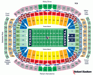 Reliant Stadium Seating Chart