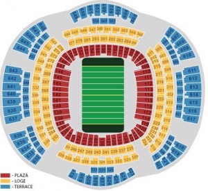 Louisiana Superdome Seating Chart